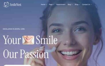 Smilenest (screenshot desktop)