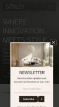 Smiley (DesignThemes) - (screenshot mobile)