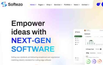 Softezo (screenshot desktop)