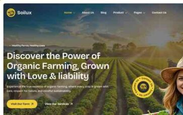 Soilux (screenshot desktop)