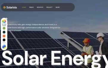 Solarixia (screenshot desktop)
