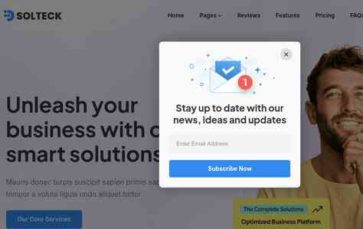 SolTech (ReacThemes) (screenshot desktop)