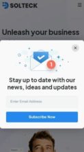 SolTech (ReacThemes) (screenshot mobile)