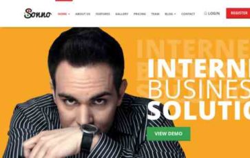 Sonno (screenshot desktop)