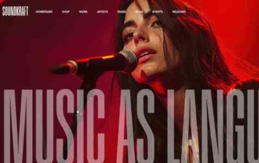 Soundkraft (screenshot desktop)