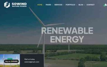 Sowind (screenshot desktop)