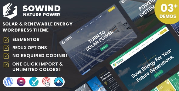 Sowind (ThemeForest)