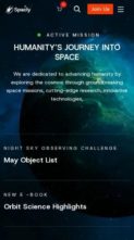 Spacly (screenshot mobile)