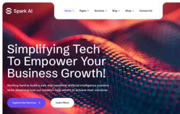 SparkAI (screenshot desktop)