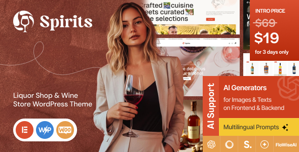 Spirits (ThemeForest)