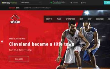 Splash (StylemixThemes) (screenshot desktop)