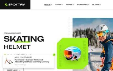 Sportfy (screenshot desktop)