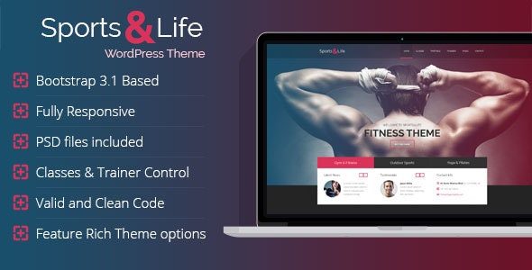 Sports and Life (ThemeForest)