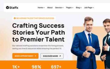 Staffx (screenshot desktop)