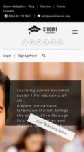 StudentWP (screenshot mobile)