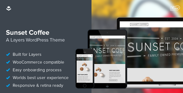 Sunset Coffee (ThemeForest)