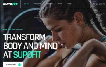 Supofit (screenshot desktop)