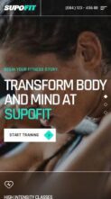 Supofit (screenshot mobile)
