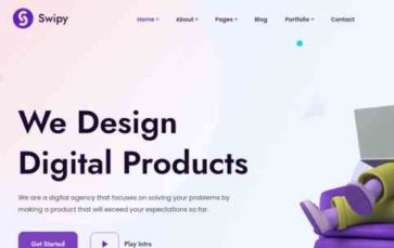 Swipy (screenshot desktop)