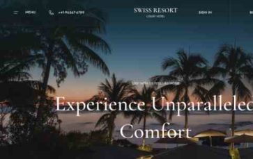 SwissResort (screenshot desktop)