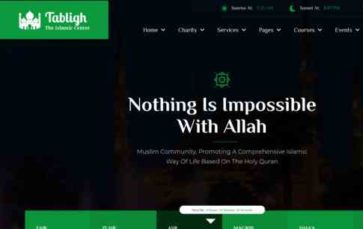 Tabligh (screenshot desktop)