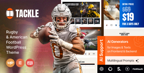 Tackle (ThemeForest)