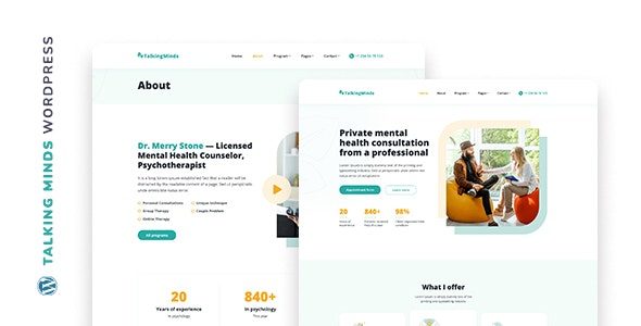 Talking Minds (ThemeForest)