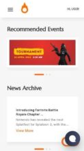 TeamHost (screenshot mobile)
