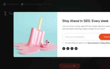TechAI (screenshot desktop)