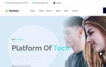 Technix (screenshot desktop)