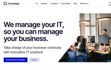 Tecnologia (screenshot desktop)