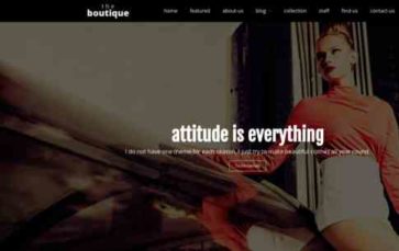 The Boutique (screenshot desktop)