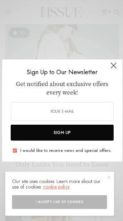 The Issue (screenshot mobile)