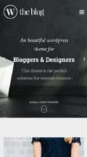 Screenshot Mobile TheBlog (CactusThemes) (screenshot mobile)