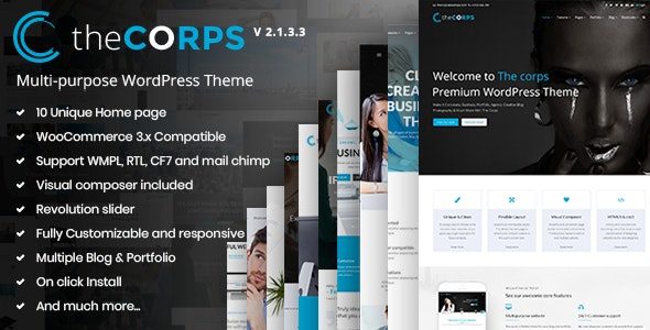 theCorps (ThemeForest)
