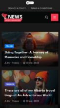 TNews (Themeholy) (screenshot mobile)