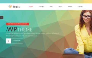 TopBiz (ThemeWar) (screenshot desktop)
