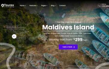 Tourex (mthemeus) - (screenshot desktop)