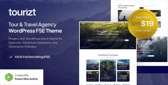 Tourizt (ThemeForest)