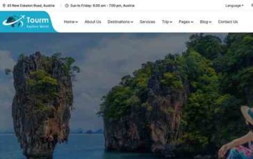 Tourm (screenshot desktop)