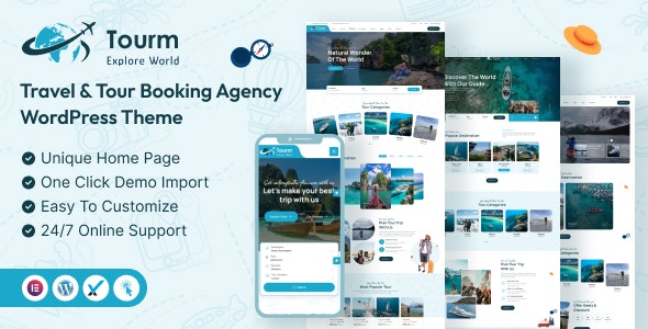 Tourm (ThemeForest)
