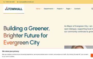 Town Hall (screenshot desktop)