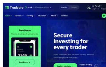 Screenshot Desktop Tradebro (screenshot desktop)