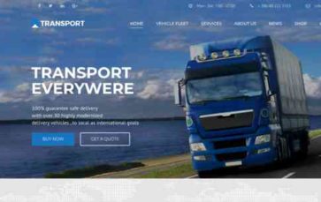 Transport (AnpsThemes) (screenshot desktop)
