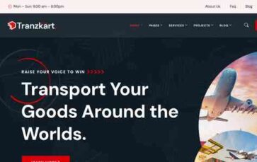 Tranzkart (screenshot desktop)