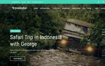 Travelador (screenshot desktop)