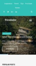 Travelador (screenshot mobile)