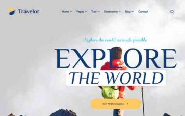 Travelor (screenshot desktop)