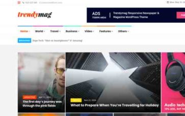 TrendyMag (TrendyTheme) (screenshot desktop)