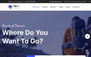 Tripfery (screenshot desktop)